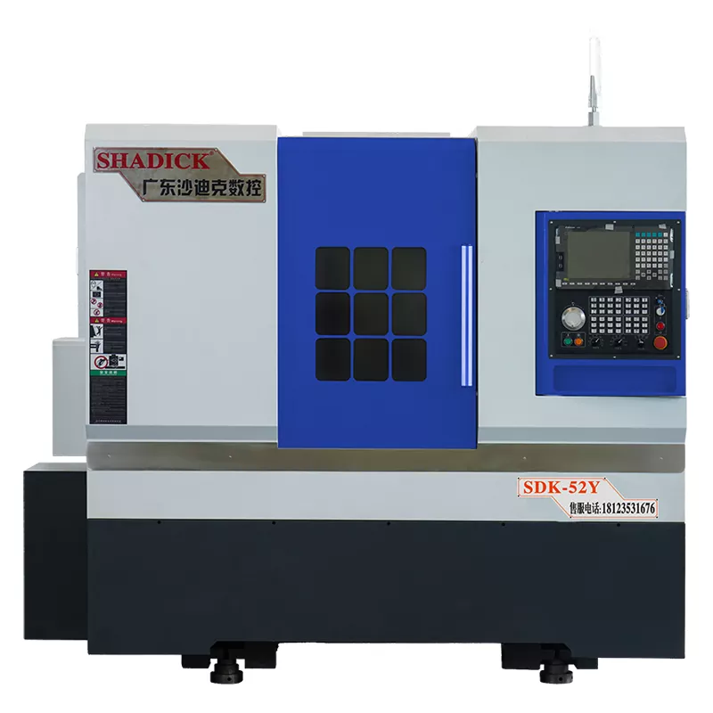 52 회전 및 밀링 화합물 CNC 공작 기계